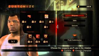 RE Revelations 2  Melee Attacks [upl. by Nahshon]