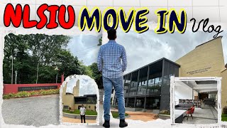 NLSIU Move in Vlog  College Move in Vlog  Abhyuday Pandey  Nlsiu bangalore campus [upl. by Ennovart700]