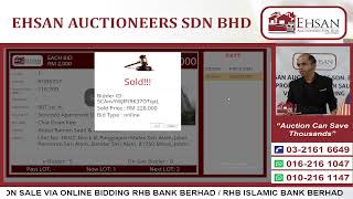 PROPERTY AUCTION SALE VIA ONLINE BIDDING RHB BANK BERHAD  RHB ISLAMIC BANK BERHAD [upl. by Kazmirci]