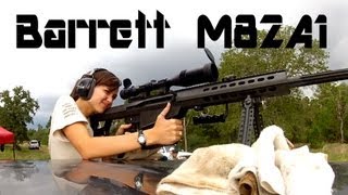 The Amazing 50 BMG Barrett M82A1 [upl. by Opiuuk]