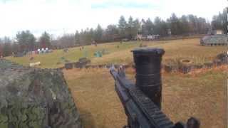 Paintball Tactics 101 Movement and Attacking in a Hostile Area [upl. by Nylcsoj]