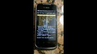 How to root the Tmobile Huawei Prism android with ClockWorkMod [upl. by Troth]