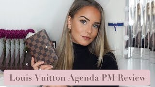 LOUIS VUITTON AGENDA PM REVIEW  INSERT SETUP  Dilara Bosak [upl. by Tiphani484]