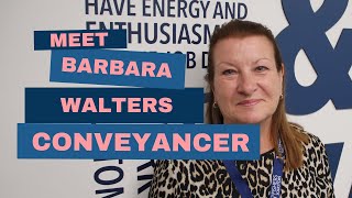 Meet Barbara Walters Conveyancer [upl. by Nosned]