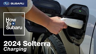 Subaru Solterra  HowTo Charge Your EV 2024 [upl. by Wanda]