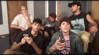 CNCO  BESO VIDEO OUT TONIGHT Livestream [upl. by Oihsoy538]