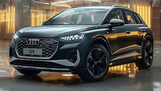 2025 Audi Q4 ETron Revealed  gains entrylevel trim with small battery and steel wheels [upl. by Grath]