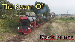 RHDR No11 Black Prince Returns  4921 [upl. by Ahsenor]