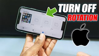 How to Turn Off Auto Rotate on iPhone 11 [upl. by Bang797]