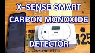 XSense Smart Carbon Monoxide Detector XC01M  Accessory item without Base Station [upl. by Hertha]