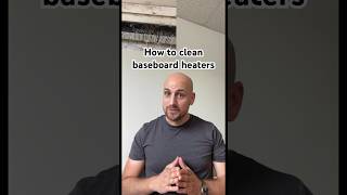 How to clean baseboard heaters fast cleaningtips [upl. by Bryce493]