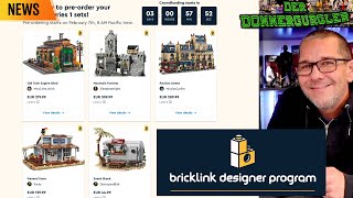 Bricklink Designer Programm Serie 1 Crowdfunding startet am 7 Februar [upl. by Ester]